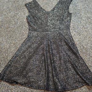 Sparkly Short Black Dress